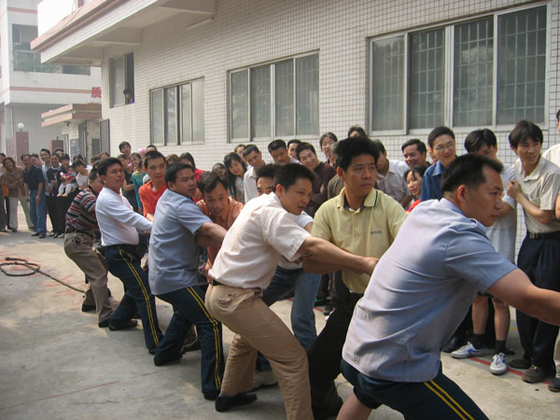 帝輝燈飾拔河