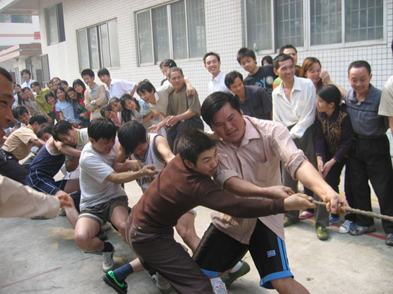 帝輝燈飾拔河